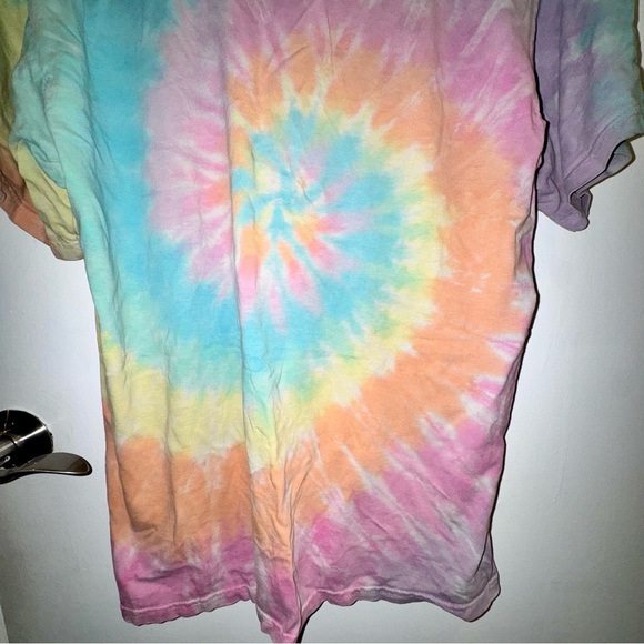 Vintage Y2K Liquid Blue Grateful Dead Shirt with Dancing Marching Bears 🌈 - Picture 8 of 9